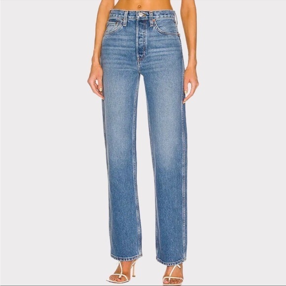 Re/done 90’s Highrise Loose Denim Jeans Size 28